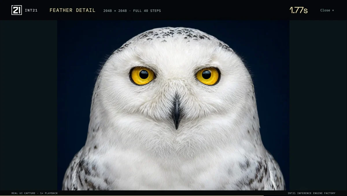 Qwen Image 2.1 inference demo