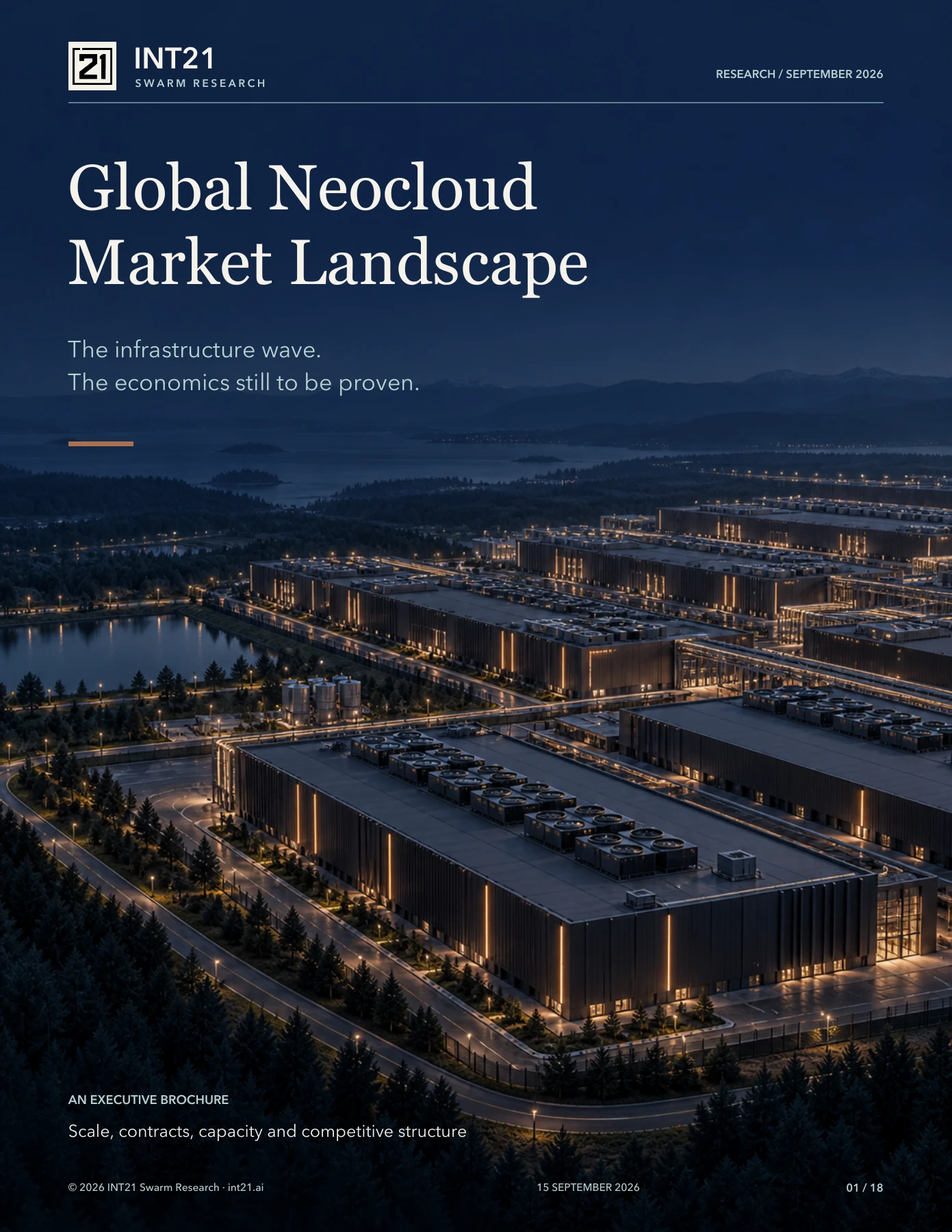 Global Neocloud Market Landscape: page 1, Cover